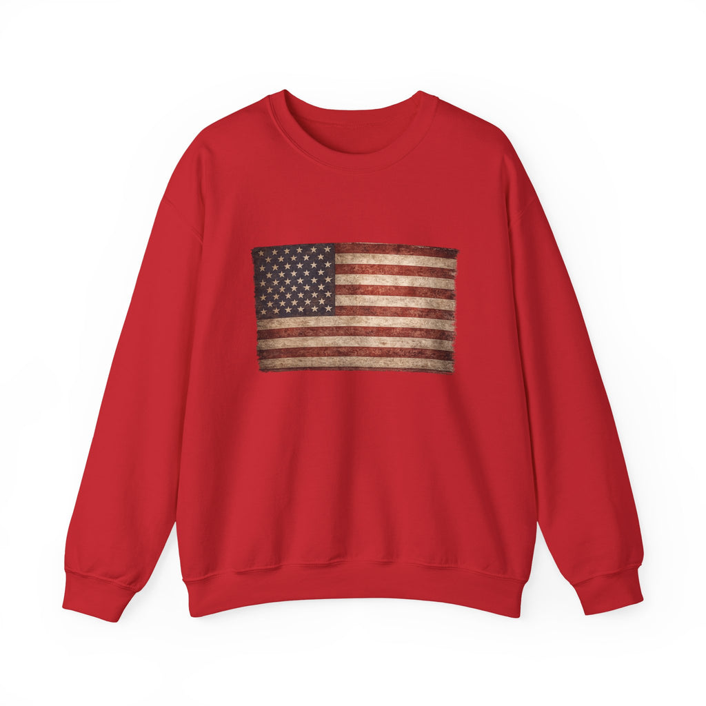 Vintage American Flag Sweatshirt