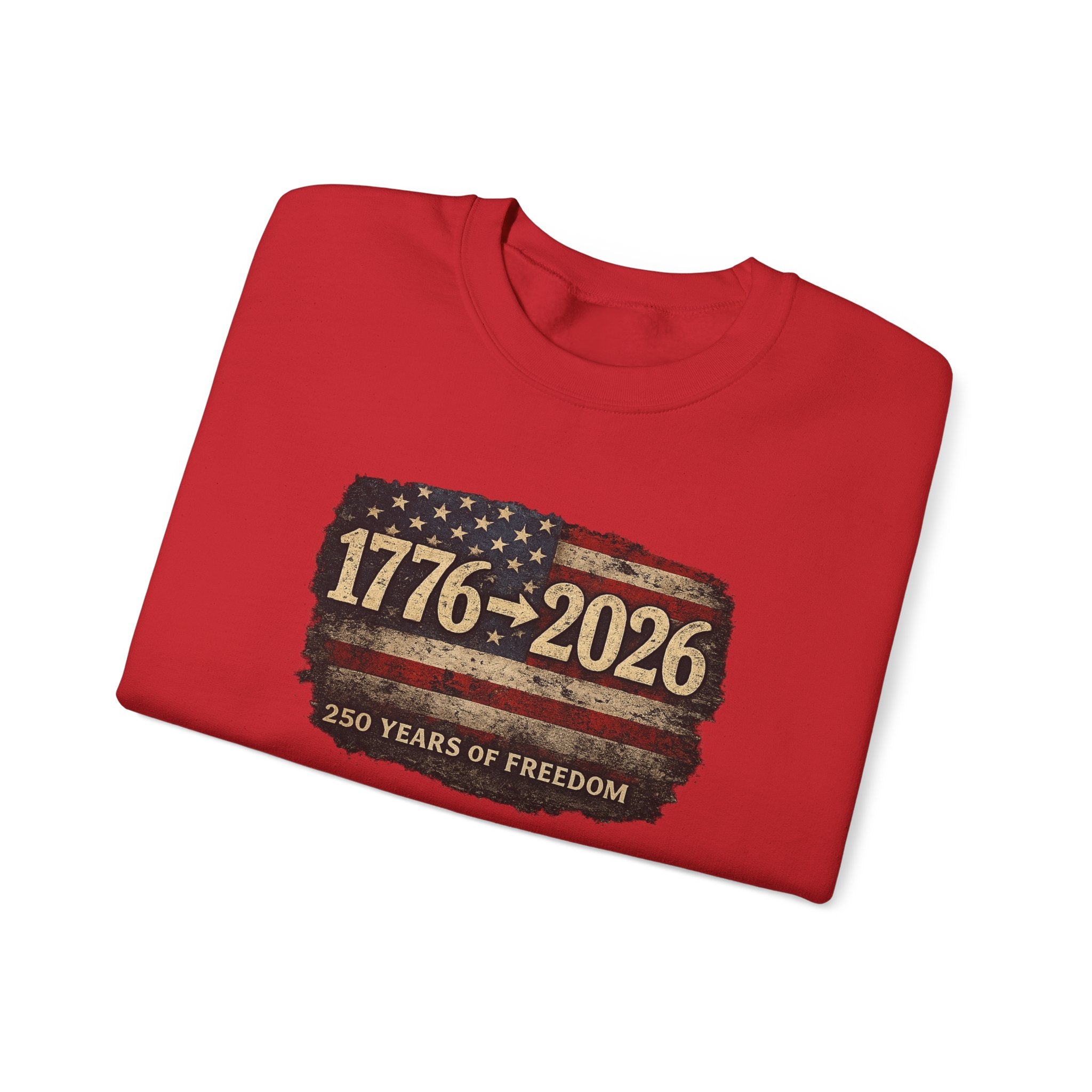 1776–2026 - 250 Years of Freedom Crewneck Sweatshirt