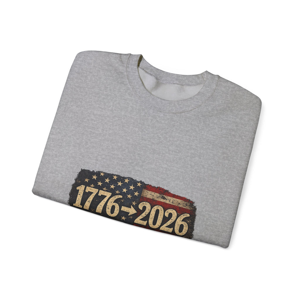 1776–2026 250 Years of Freedom Crewneck Sweatshirt