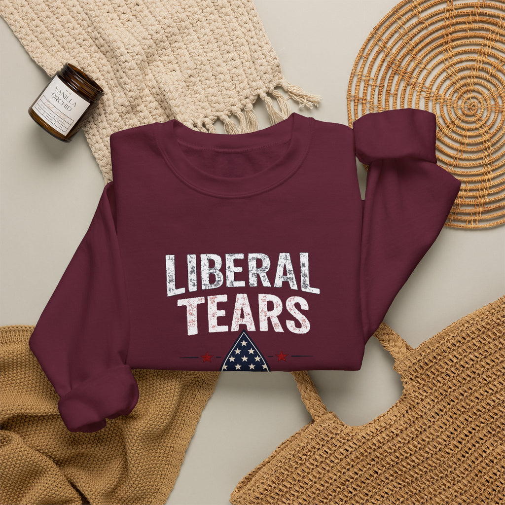 "Liberal Tears" Patriotic Crewneck Sweatshirt