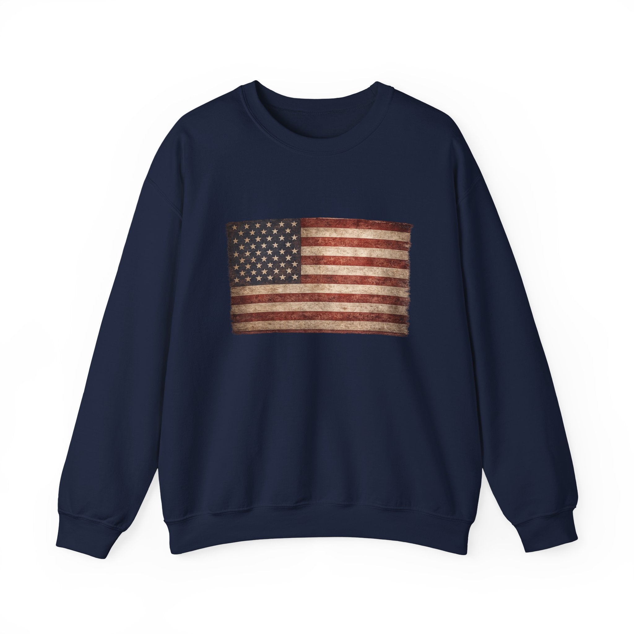 Vintage American Flag Sweatshirt