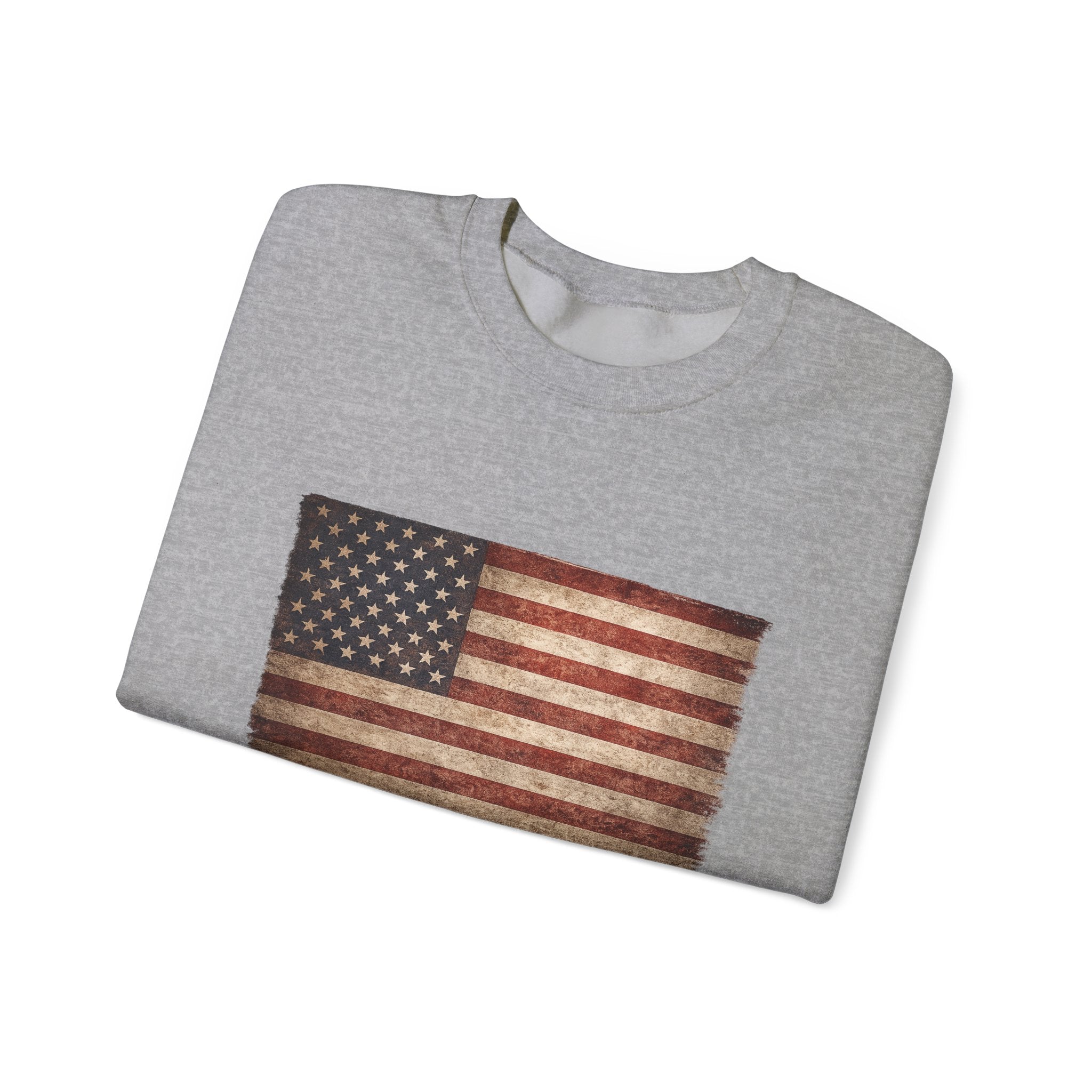 Vintage American Flag Sweatshirt