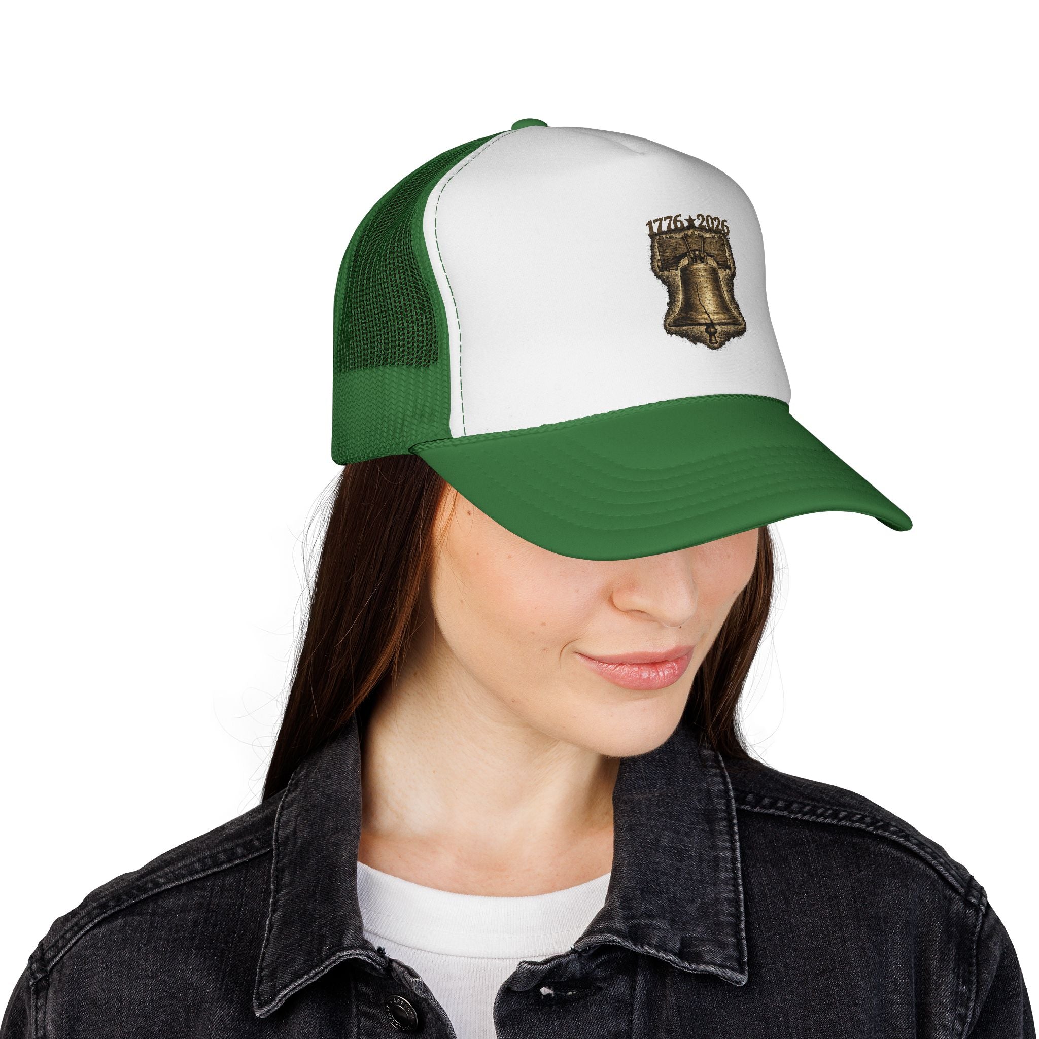 Liberty Bell Trucker Hat — Patriotic Cap