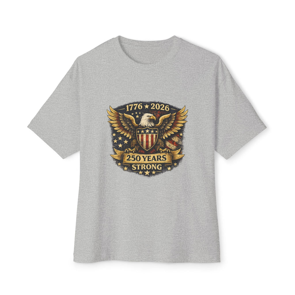 250 Years Strong Eagle Tee — 1776–2026 Patriotic Anniversary Shirt