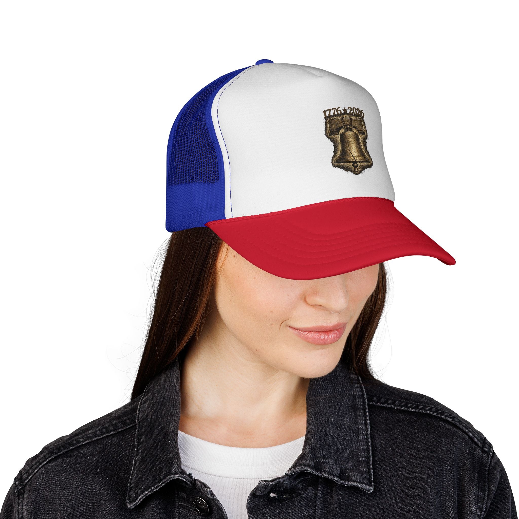 Liberty Bell Trucker Hat — Patriotic Cap