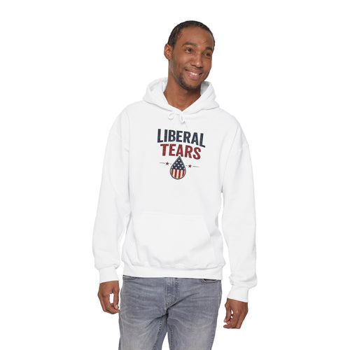 "Liberal Tears" Patriotic Graphic Hoodie