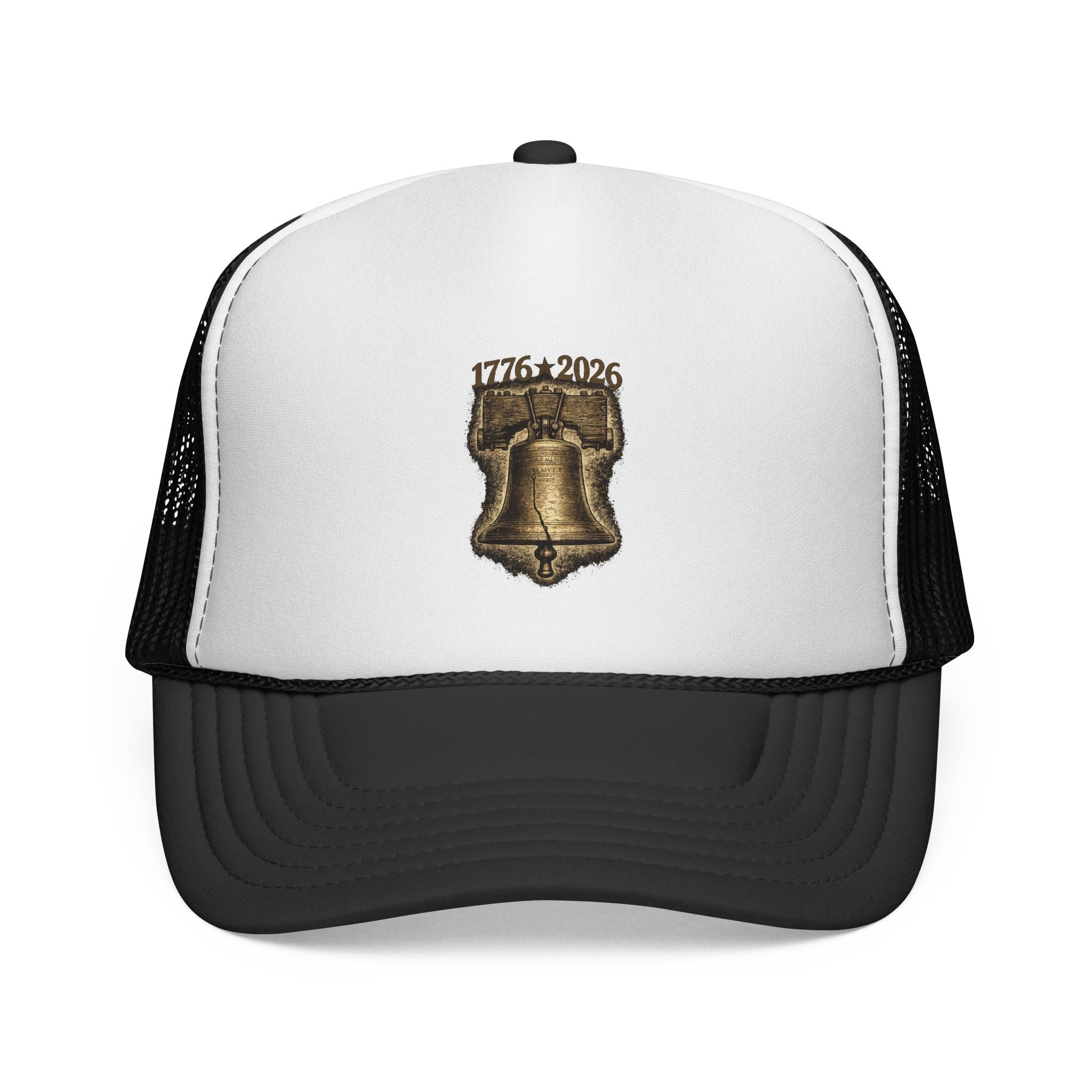 Liberty Bell Trucker Hat — Patriotic Cap