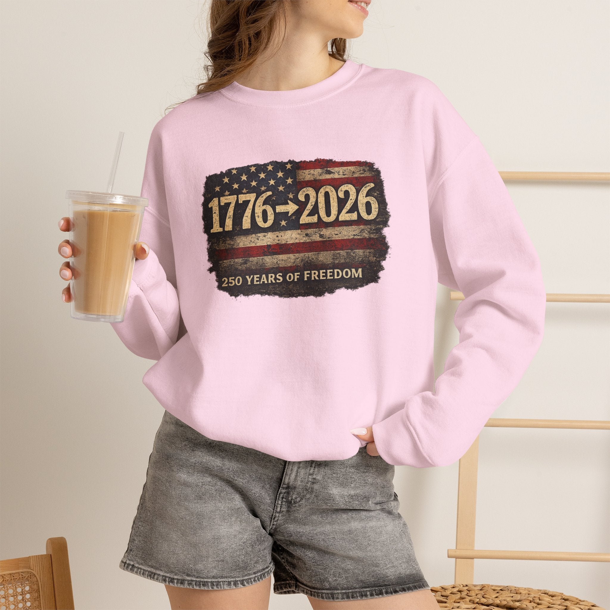 1776–2026 - 250 Years of Freedom Crewneck Sweatshirt