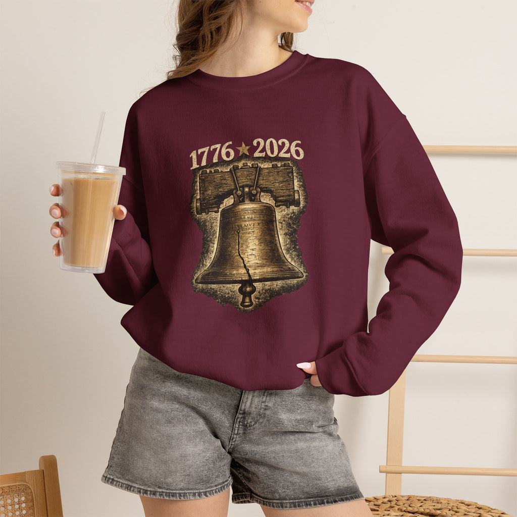 Liberty Bell 1776–2026 Crewneck Sweatshirt