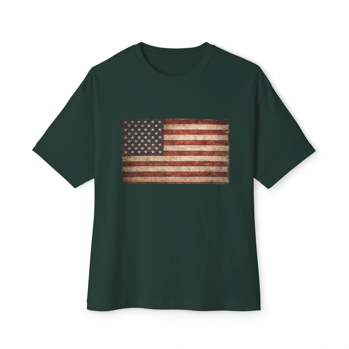 Vintage American Flag Tee - USA Patriotic T-Shirt