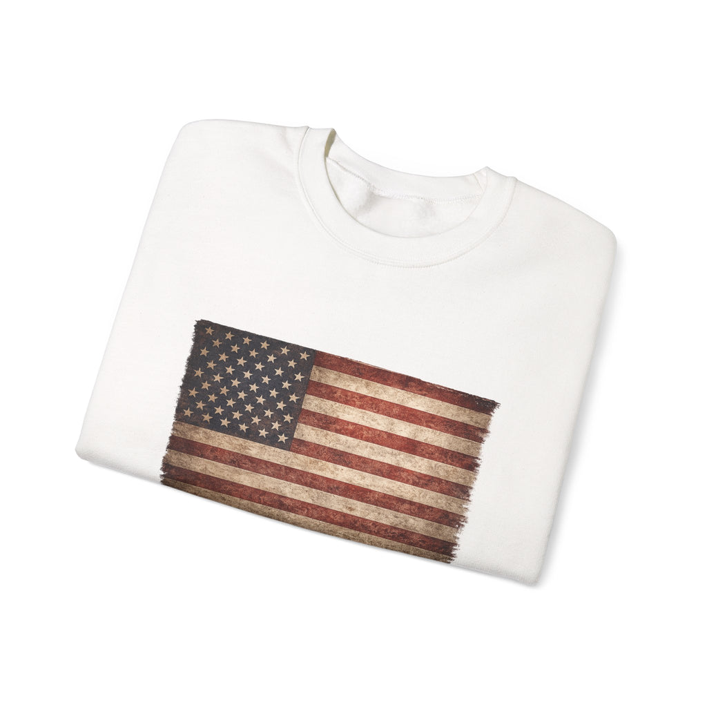 Vintage American Flag Sweatshirt