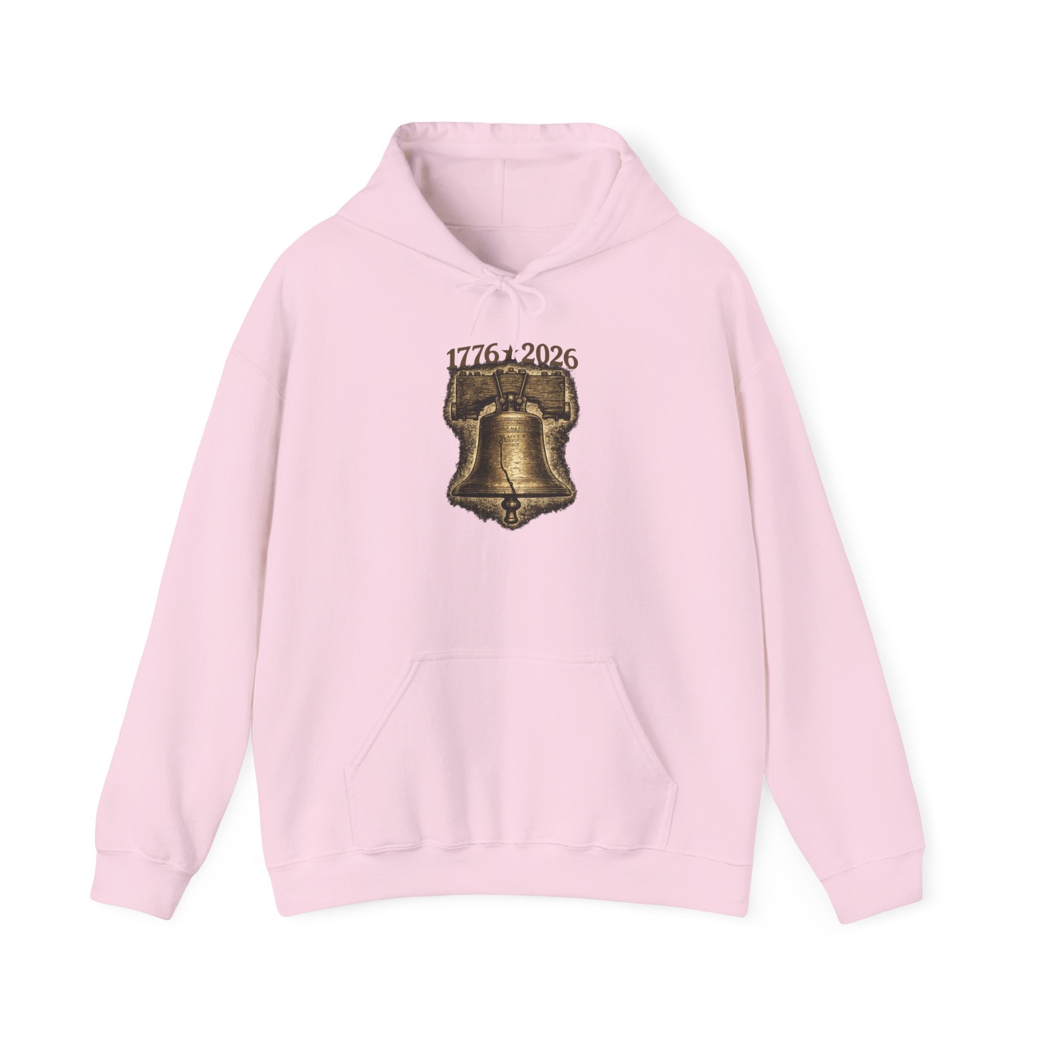 Liberty Bell Hoodie — 1776–2026 Graphic Hooded Sweatshirt