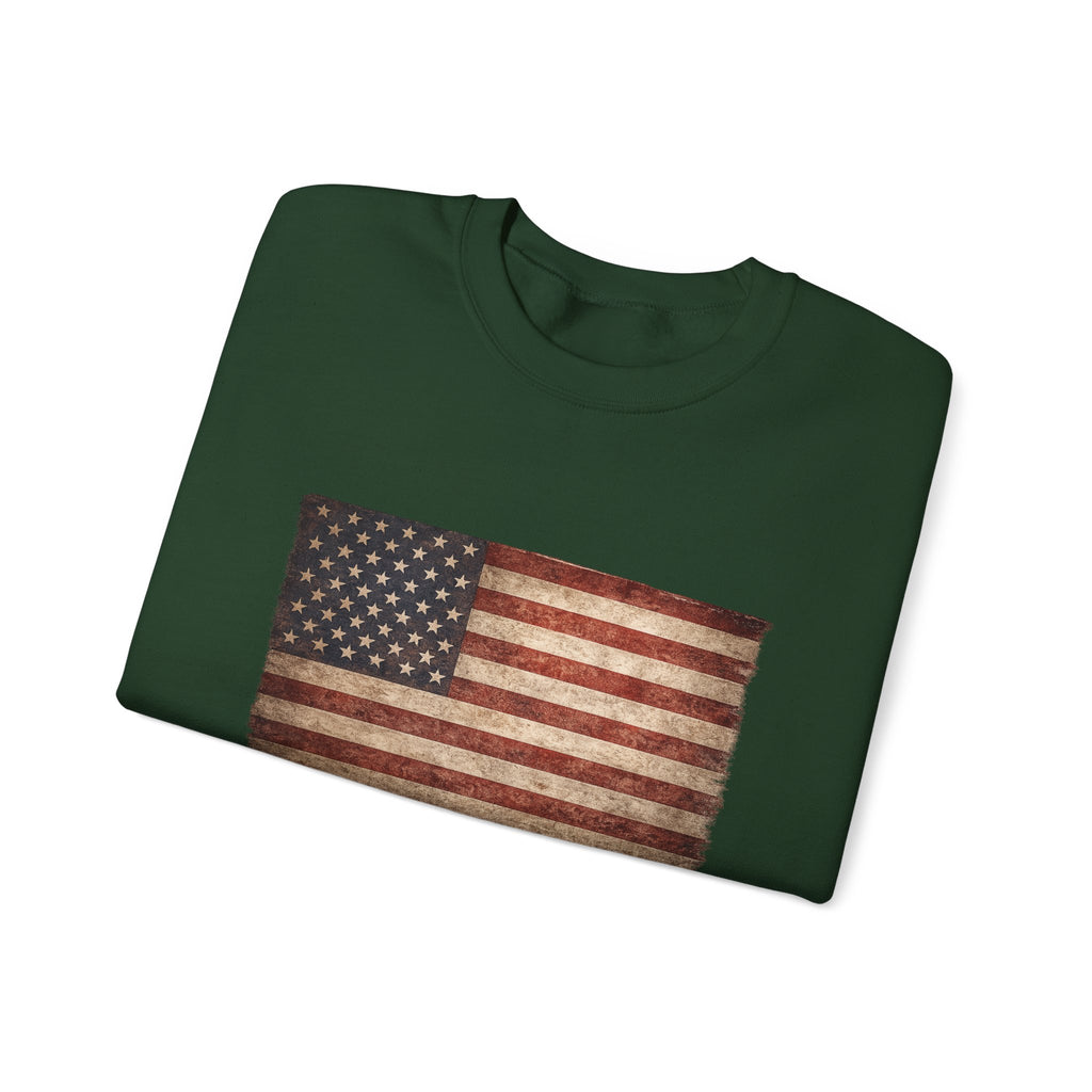 Vintage American Flag Sweatshirt