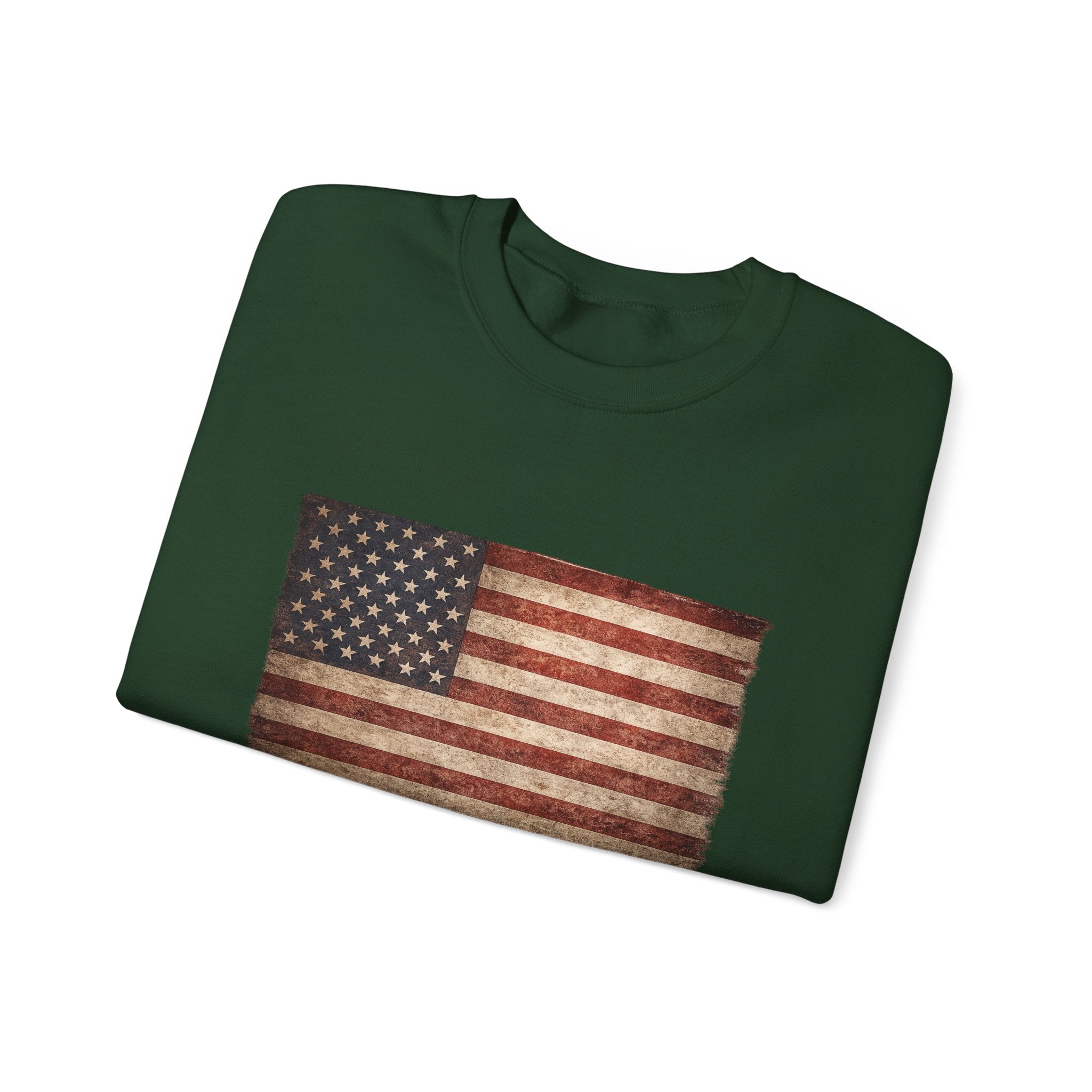 Vintage American Flag Sweatshirt