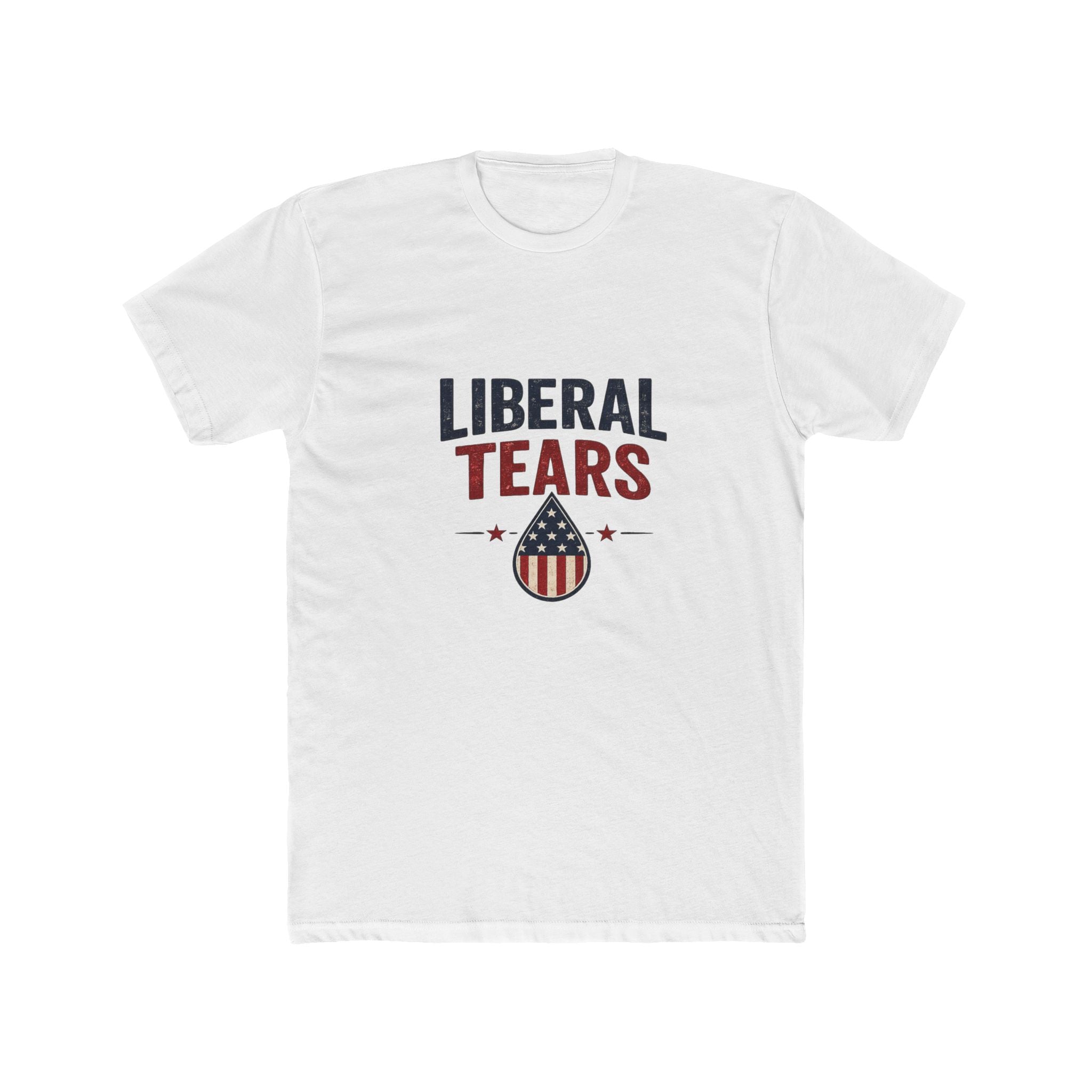 Liberal Tears T‑Shirt — Patriotic 1776 American Flag Graphic Tee