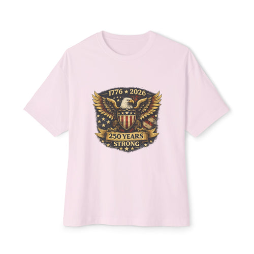250 Years Strong Eagle Tee — 1776–2026 Patriotic T-Shirt