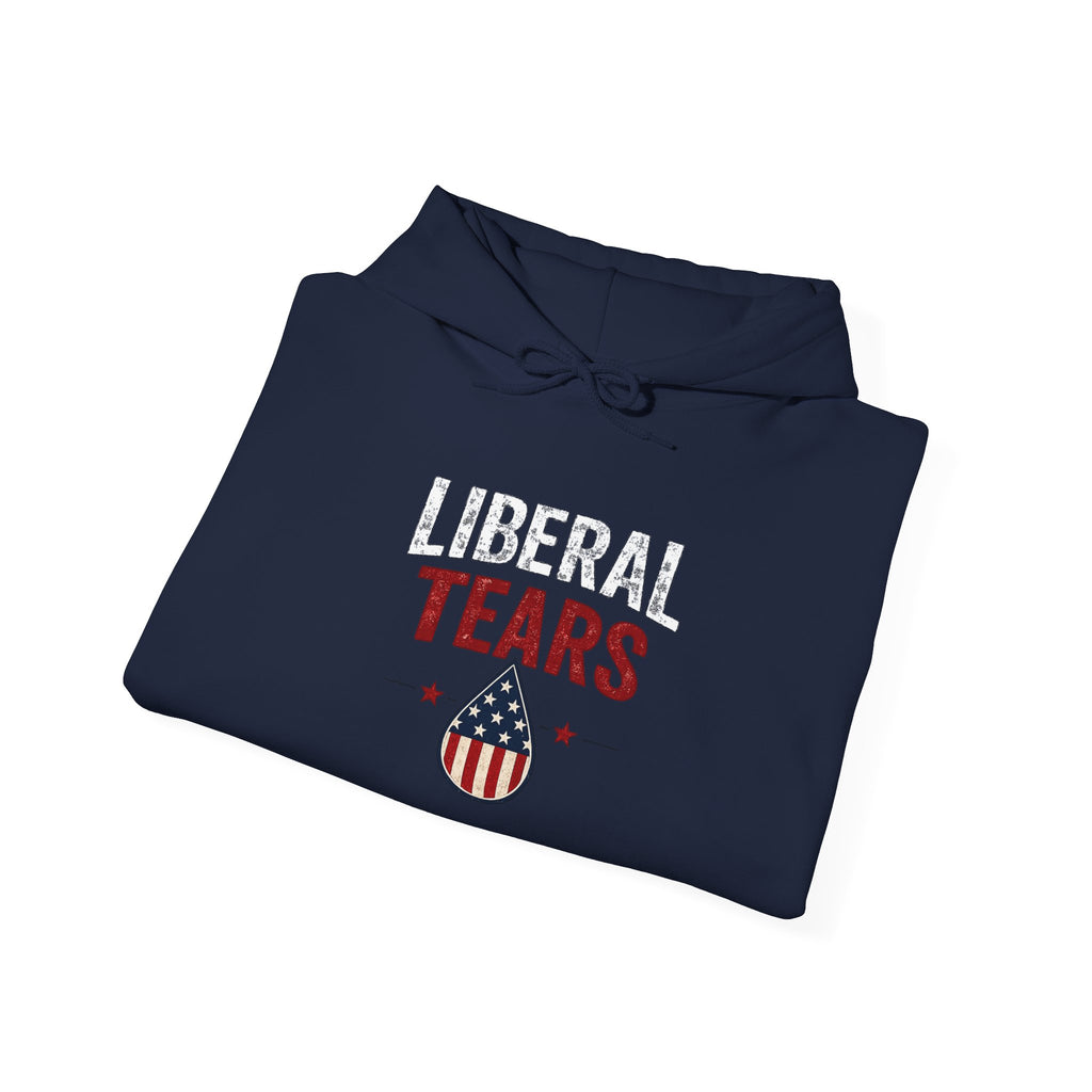 "Liberal Tears" Patriotic Graphic Hoodie