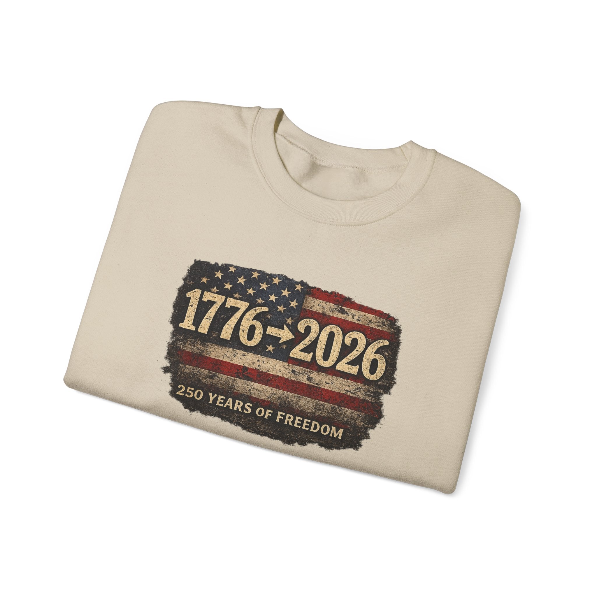 1776–2026 - 250 Years of Freedom Crewneck Sweatshirt