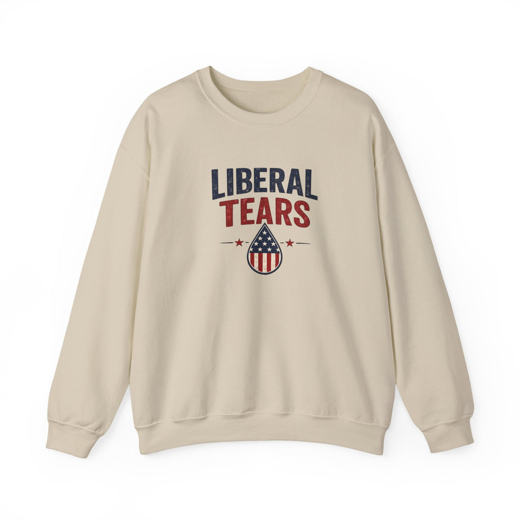 "Liberal Tears" Patriotic Crewneck Sweatshirt