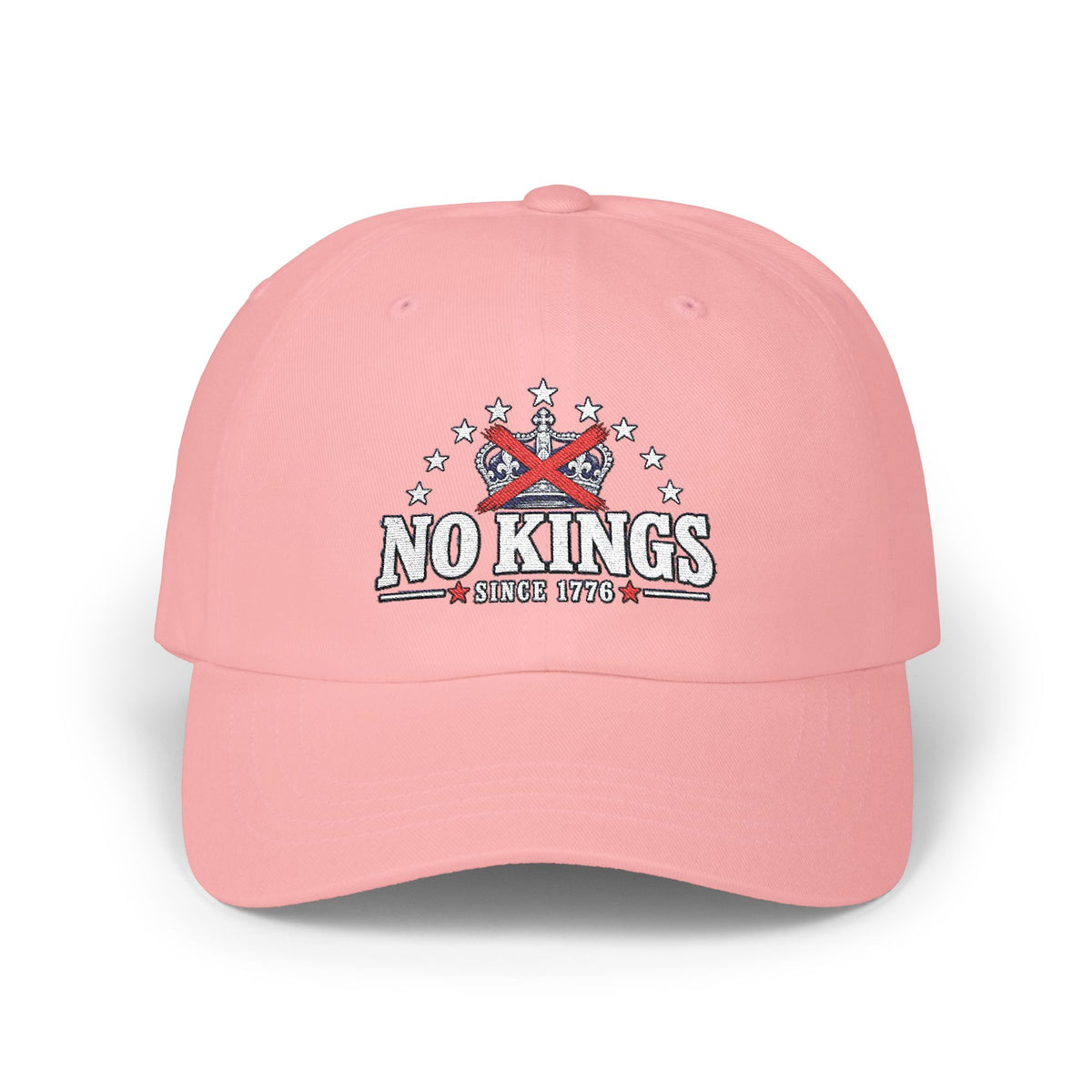 No Kings Dad Cap – Patriotic 'No Kings Since 1776' Embroidered Baseball Hat