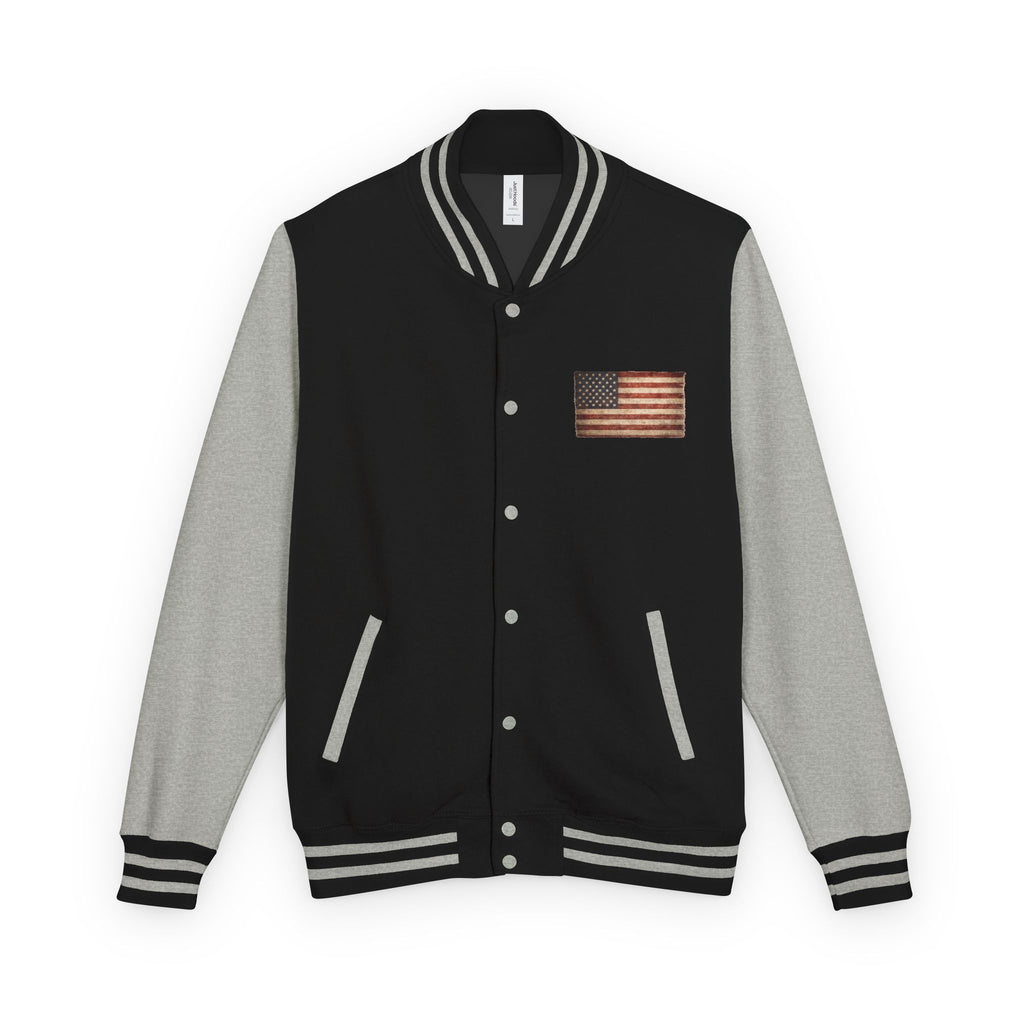 American Flag Letterman Jacket