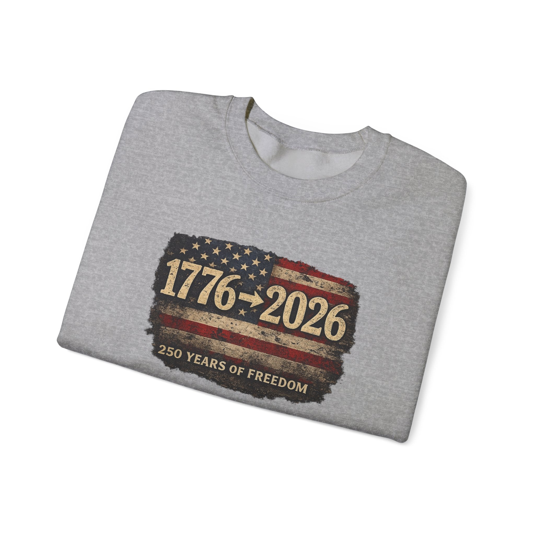 1776–2026 - 250 Years of Freedom Crewneck Sweatshirt