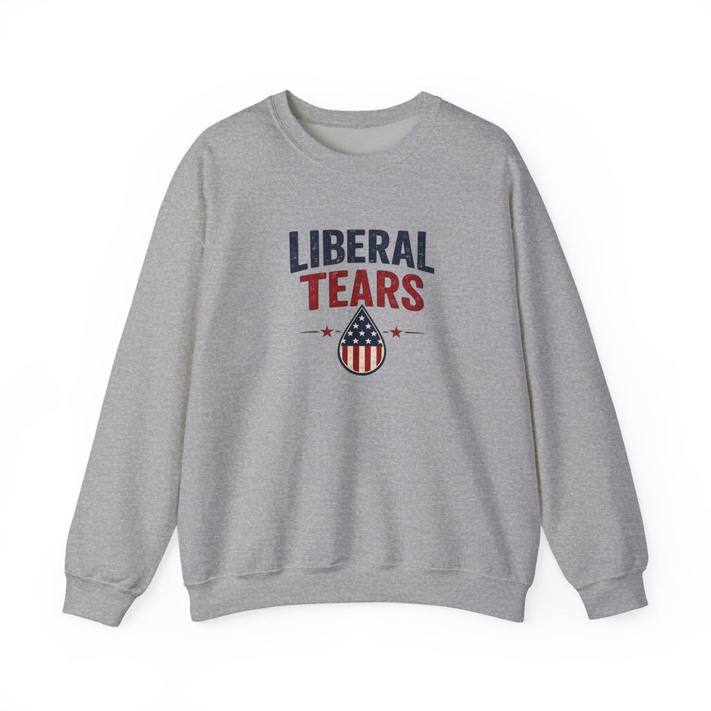 "Liberal Tears" Patriotic Crewneck Sweatshirt