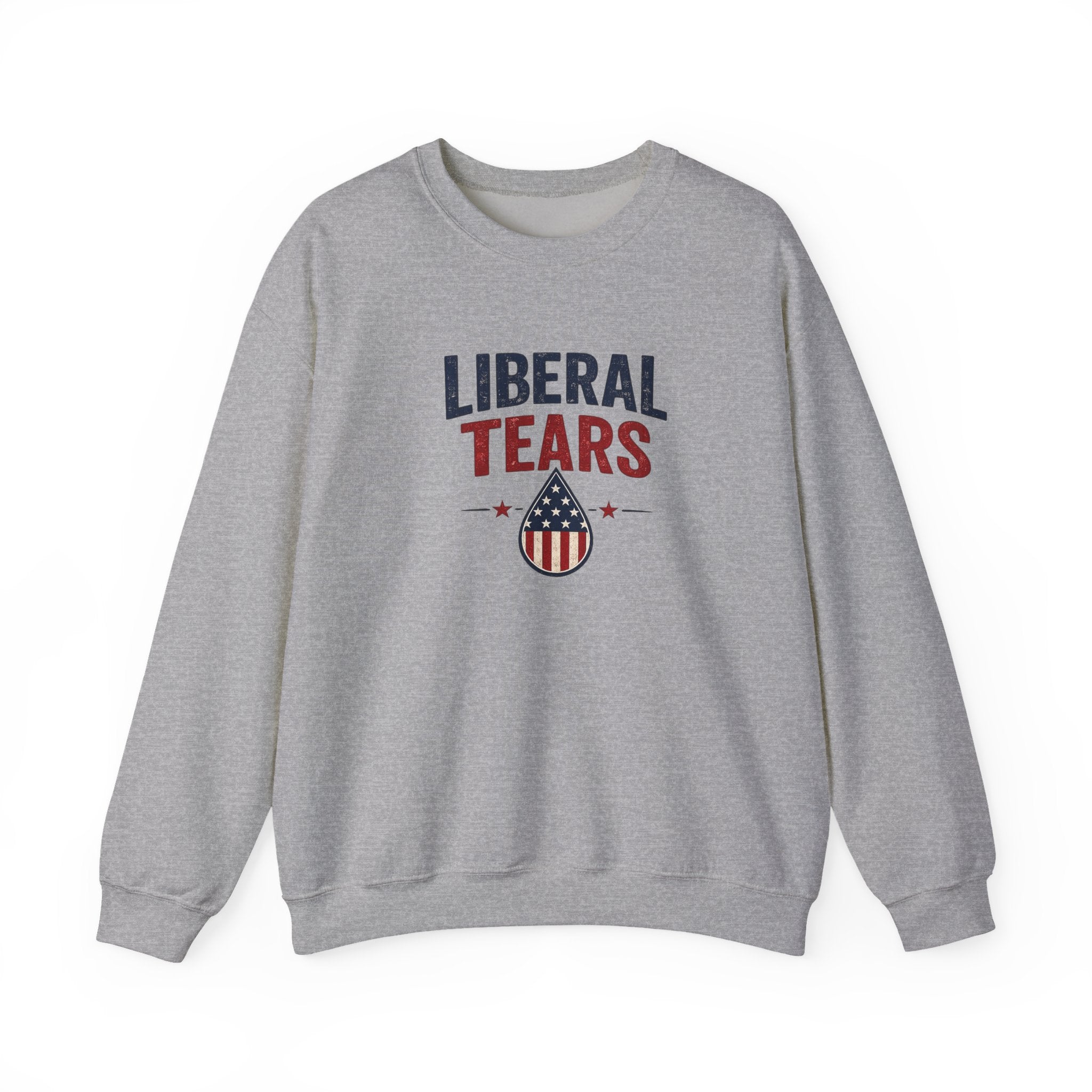 "Liberal Tears" Patriotic Crewneck Sweatshirt
