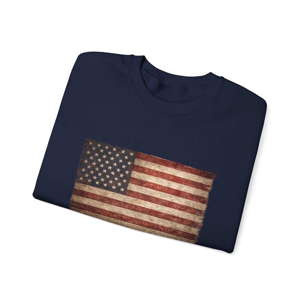 Vintage American Flag Sweatshirt