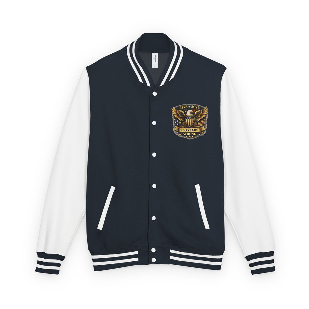 Letterman Jacket - Vintage Eagle Crest