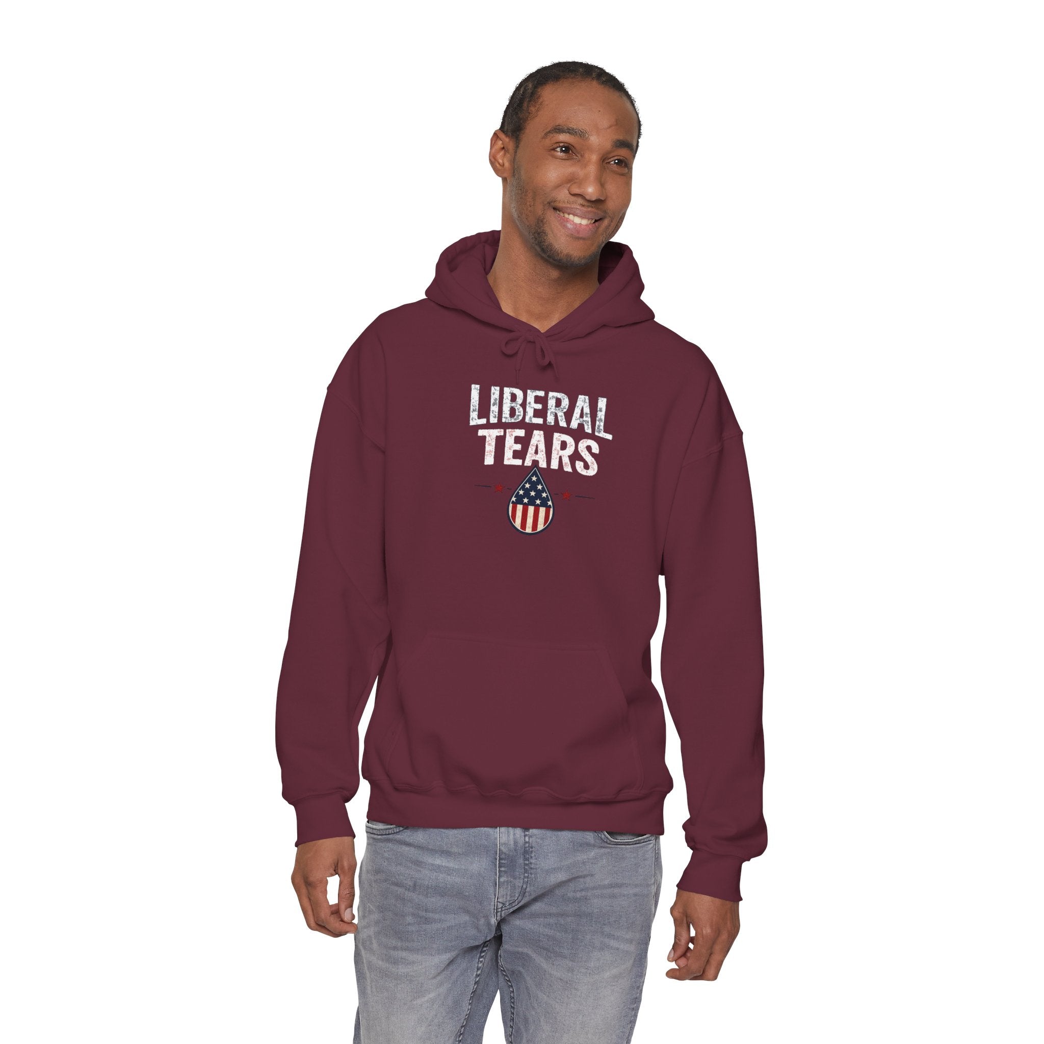 "Liberal Tears" Patriotic Graphic Hoodie