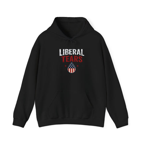 "Liberal Tears" Patriotic Graphic Hoodie