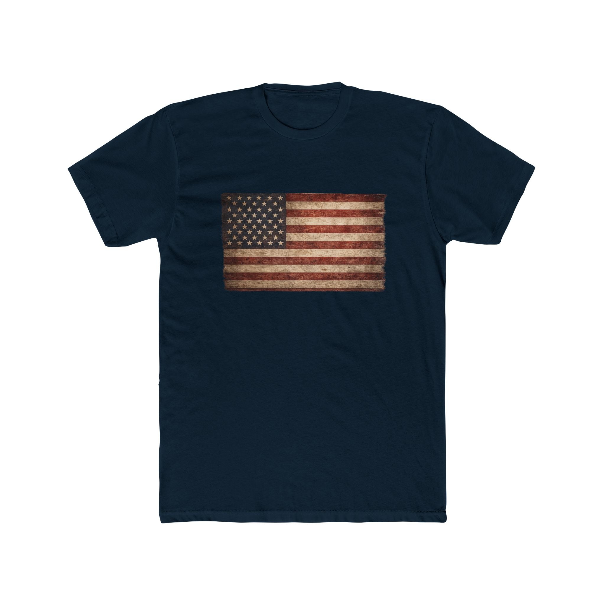 Vintage American Flag T‑Shirt — 1776 Stars Retro Patriotic Tee