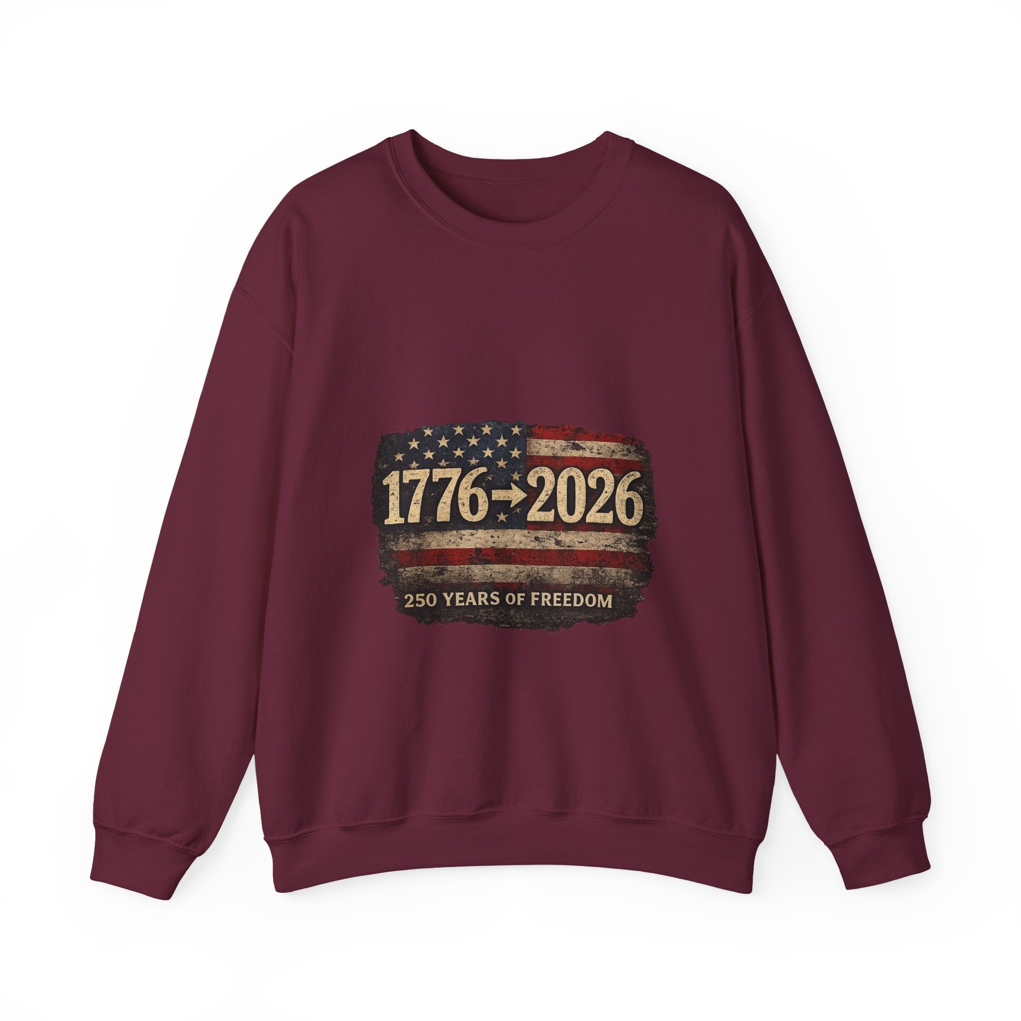 1776–2026 250 Years of Freedom Crewneck Sweatshirt