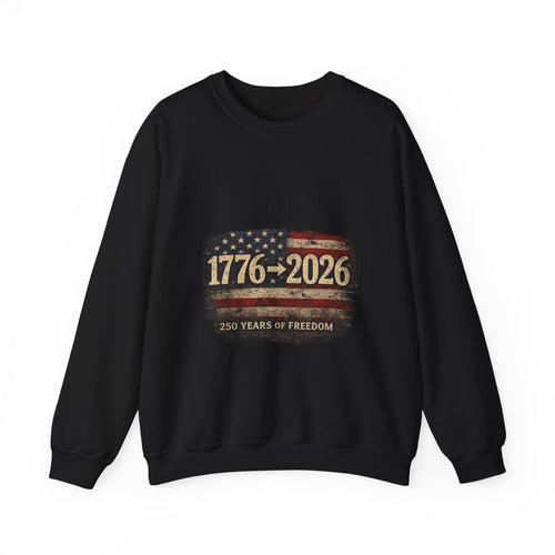 1776–2026 250 Years of Freedom Crewneck Sweatshirt