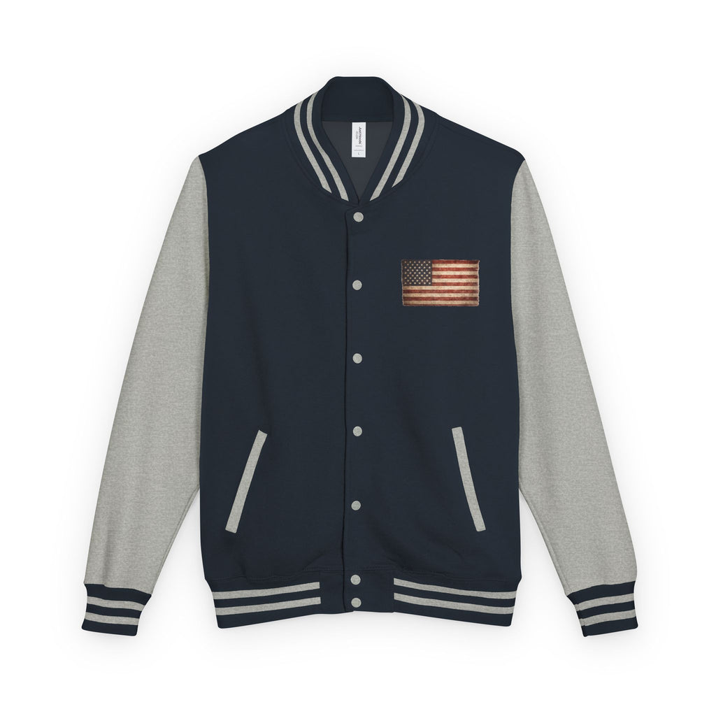 American Flag Letterman Jacket