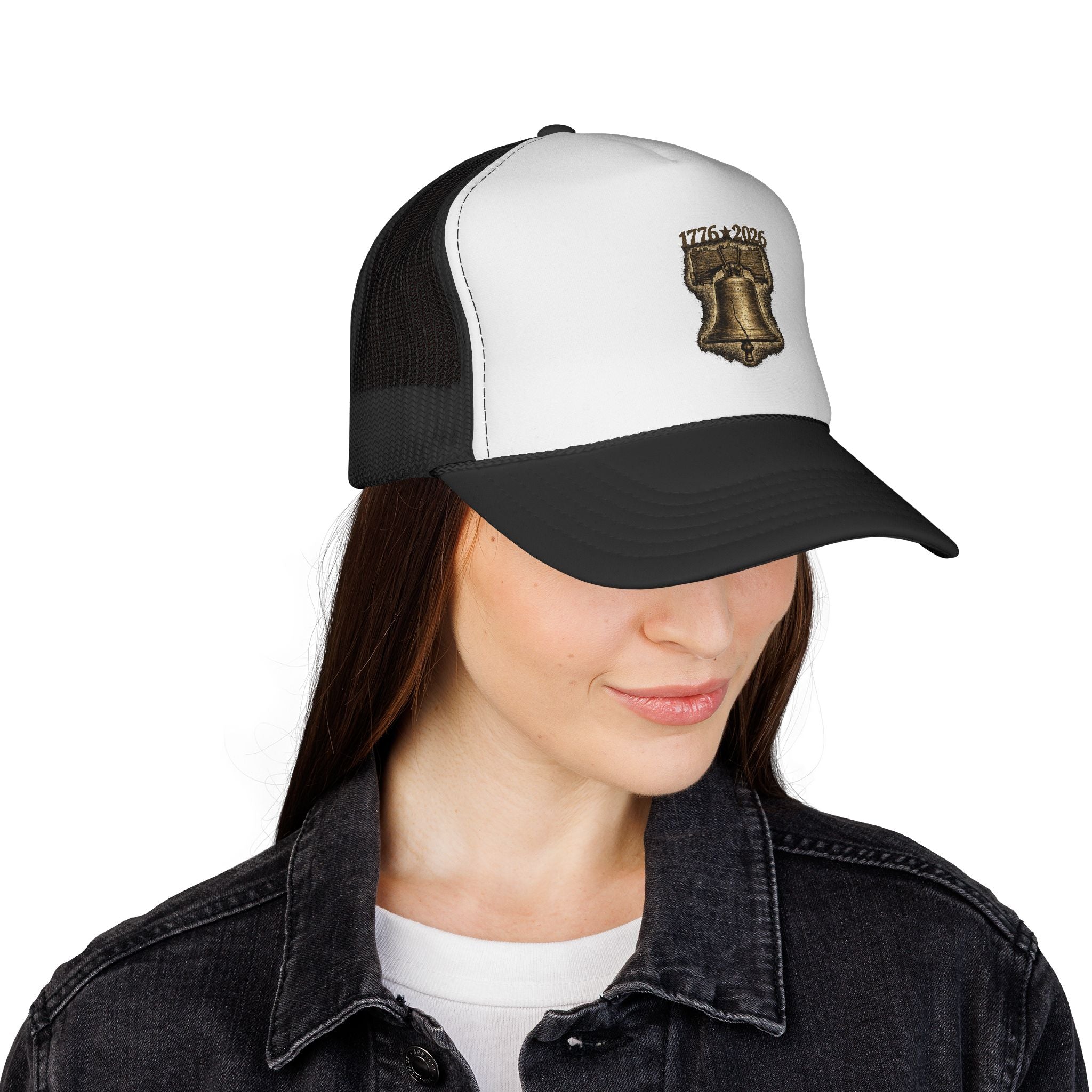Liberty Bell Trucker Hat — Patriotic Cap