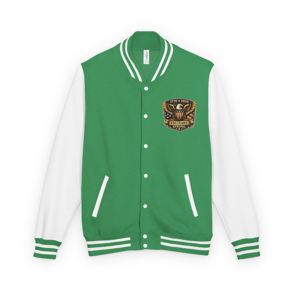 Letterman Jacket - Vintage Eagle Crest