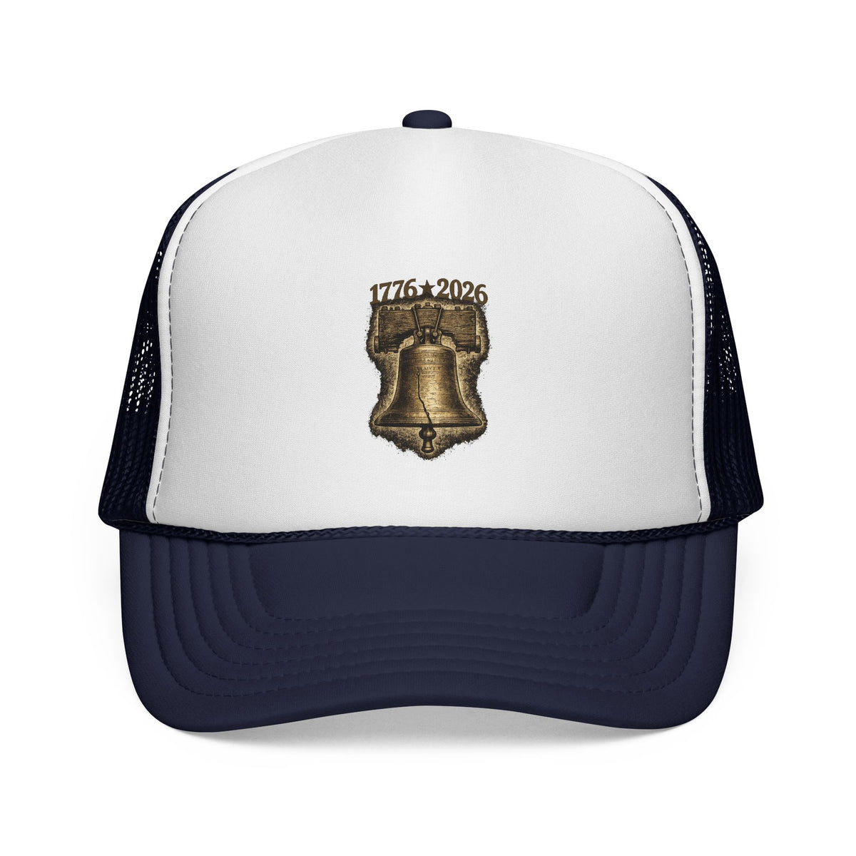 Liberty Bell Trucker Hat — Patriotic Cap