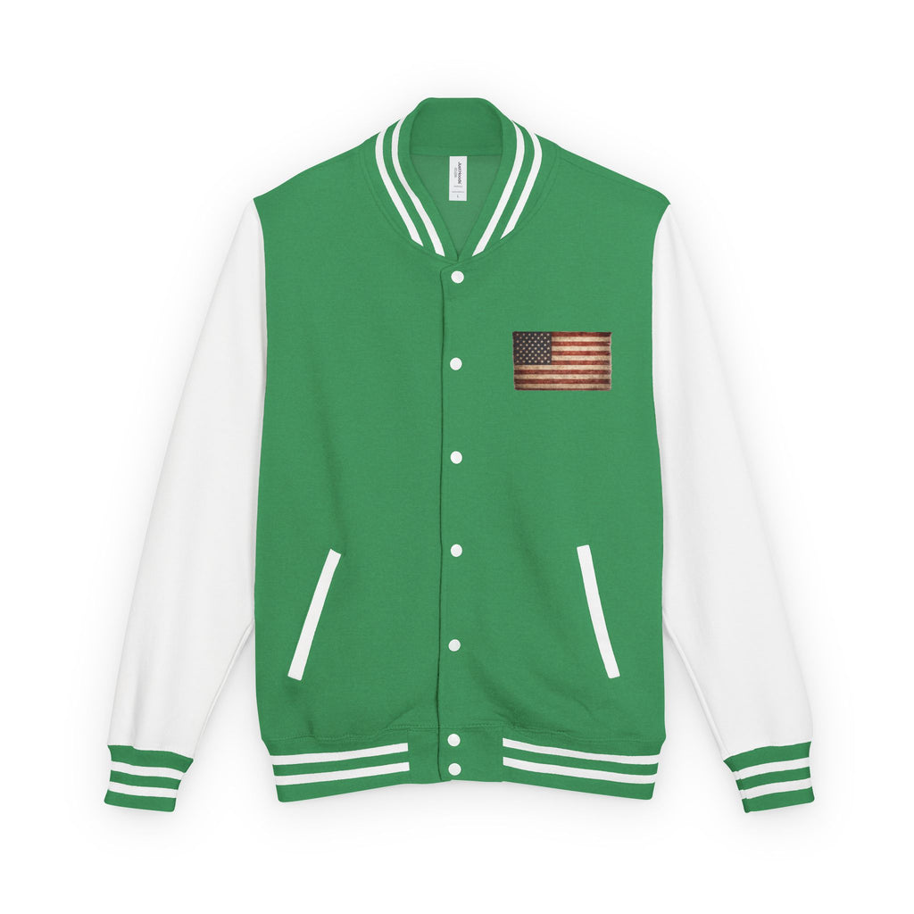 American Flag Letterman Jacket