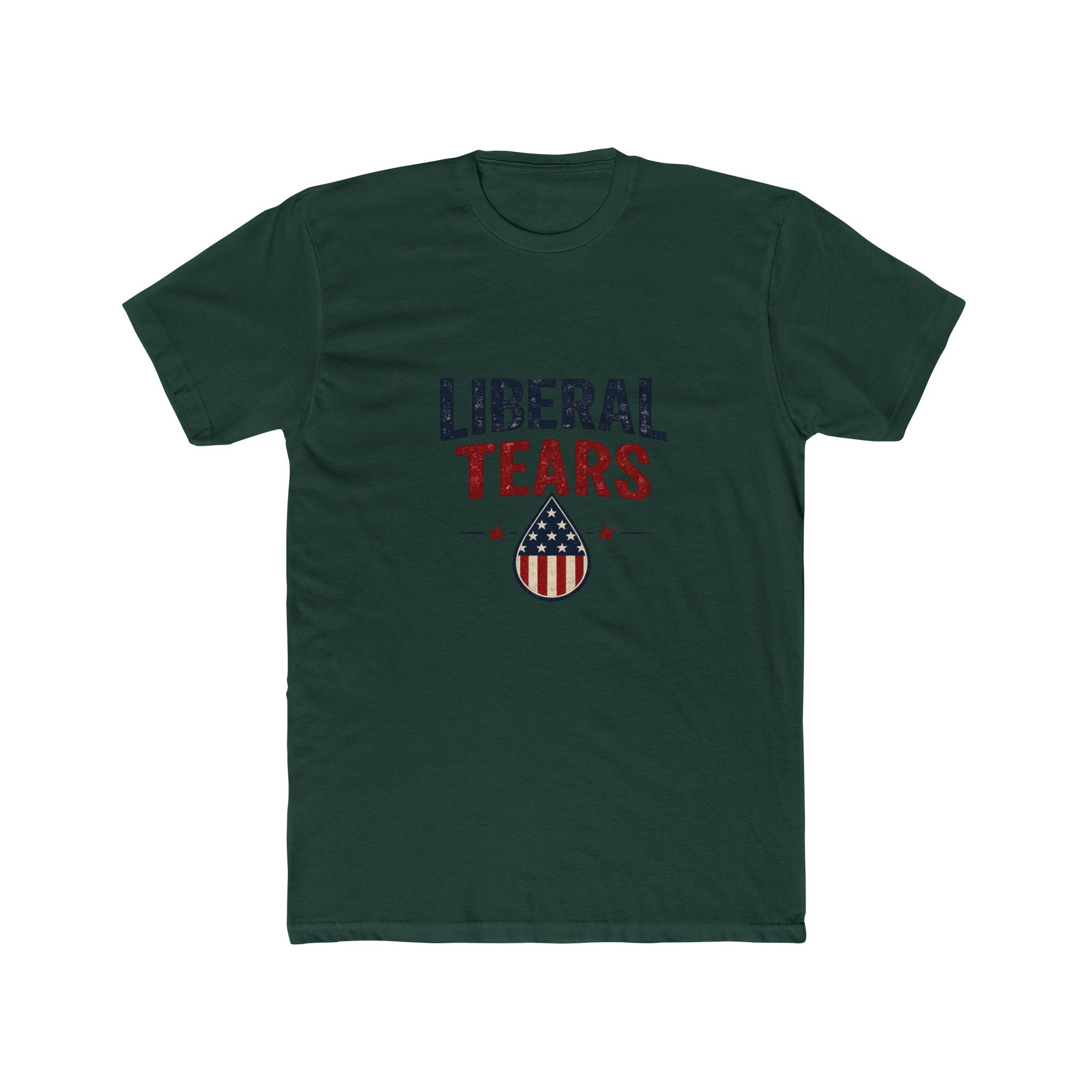 Liberal Tears T‑Shirt — Patriotic 1776 American Flag Graphic Tee