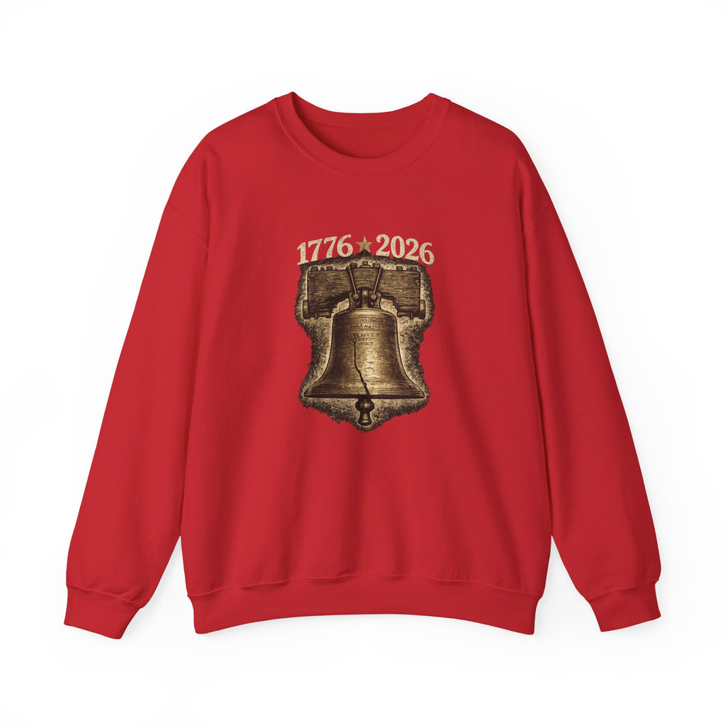 Liberty Bell 1776–2026 Crewneck Sweatshirt