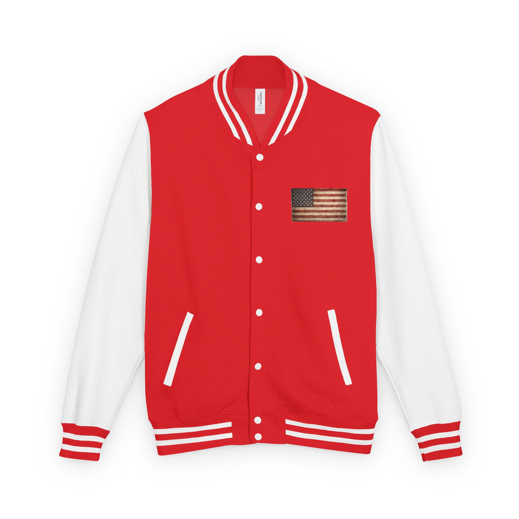 American Flag Letterman Jacket