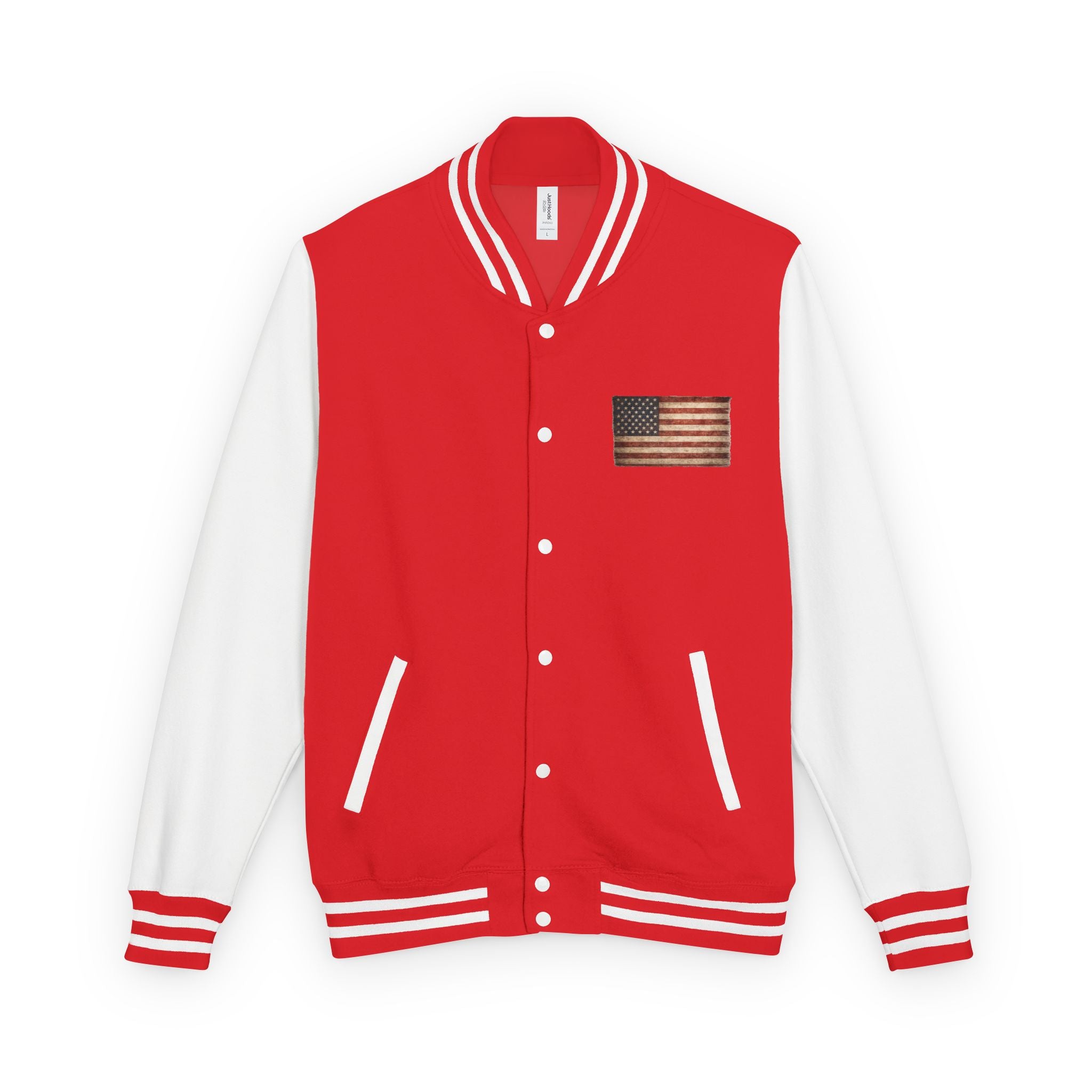 American Flag Letterman Jacket
