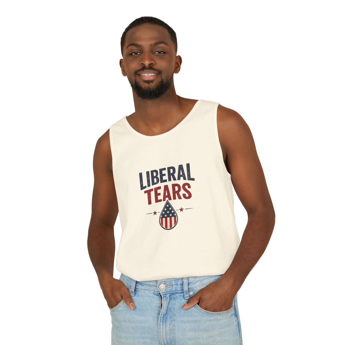 Patriotic “Liberal Tears” Tank Top