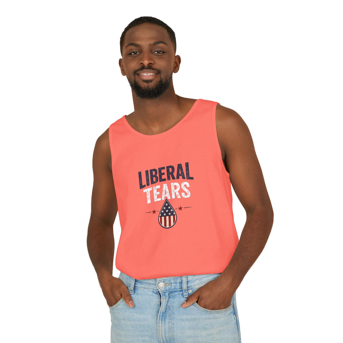 Patriotic “Liberal Tears” Tank Top