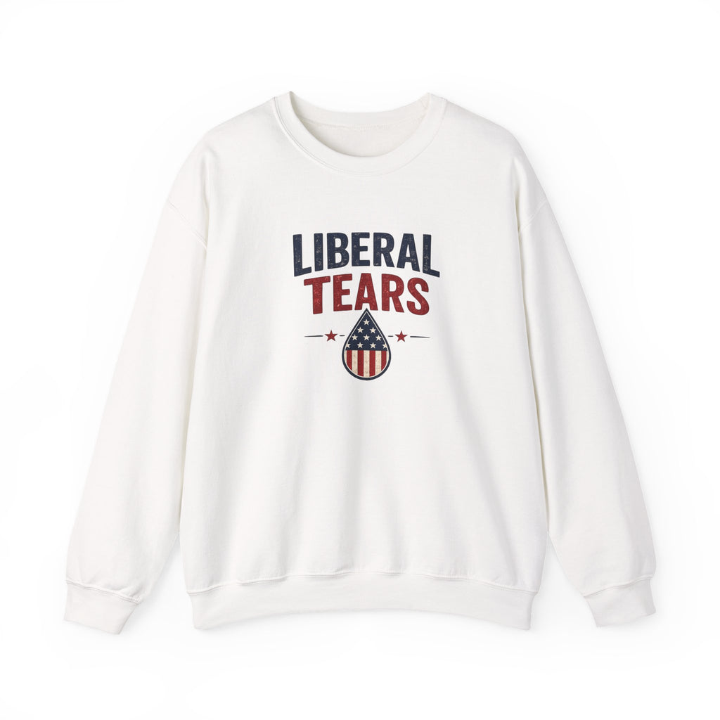 "Liberal Tears" Patriotic Crewneck Sweatshirt