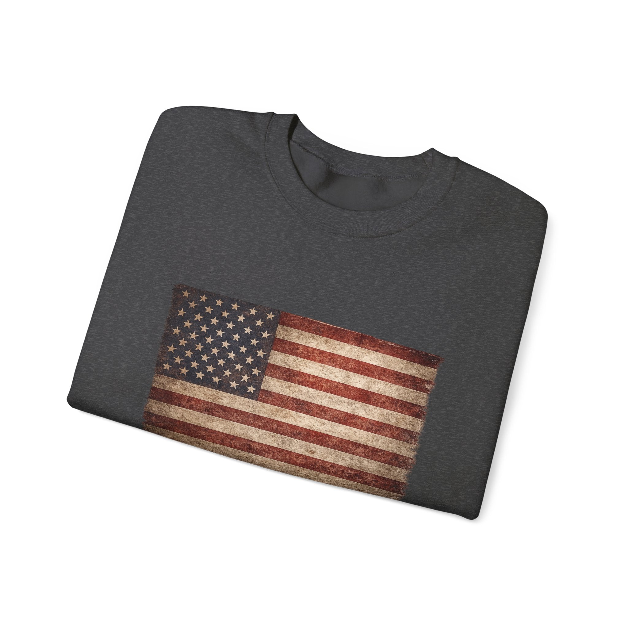 Vintage American Flag Sweatshirt