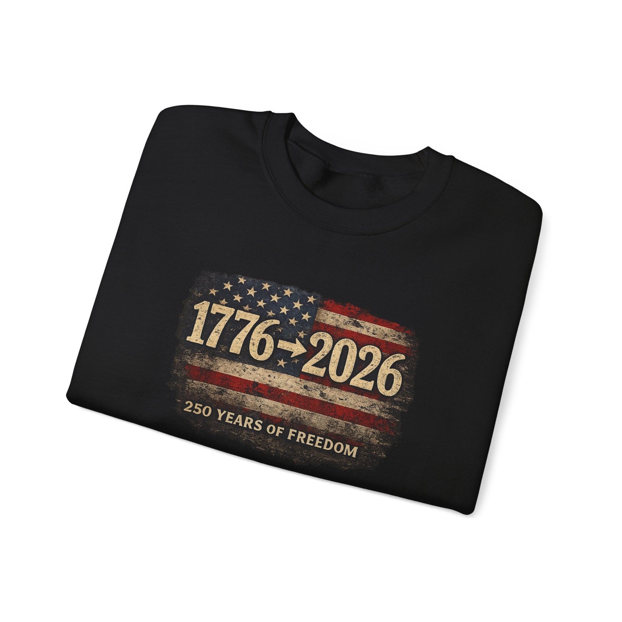 1776–2026 - 250 Years of Freedom Crewneck Sweatshirt