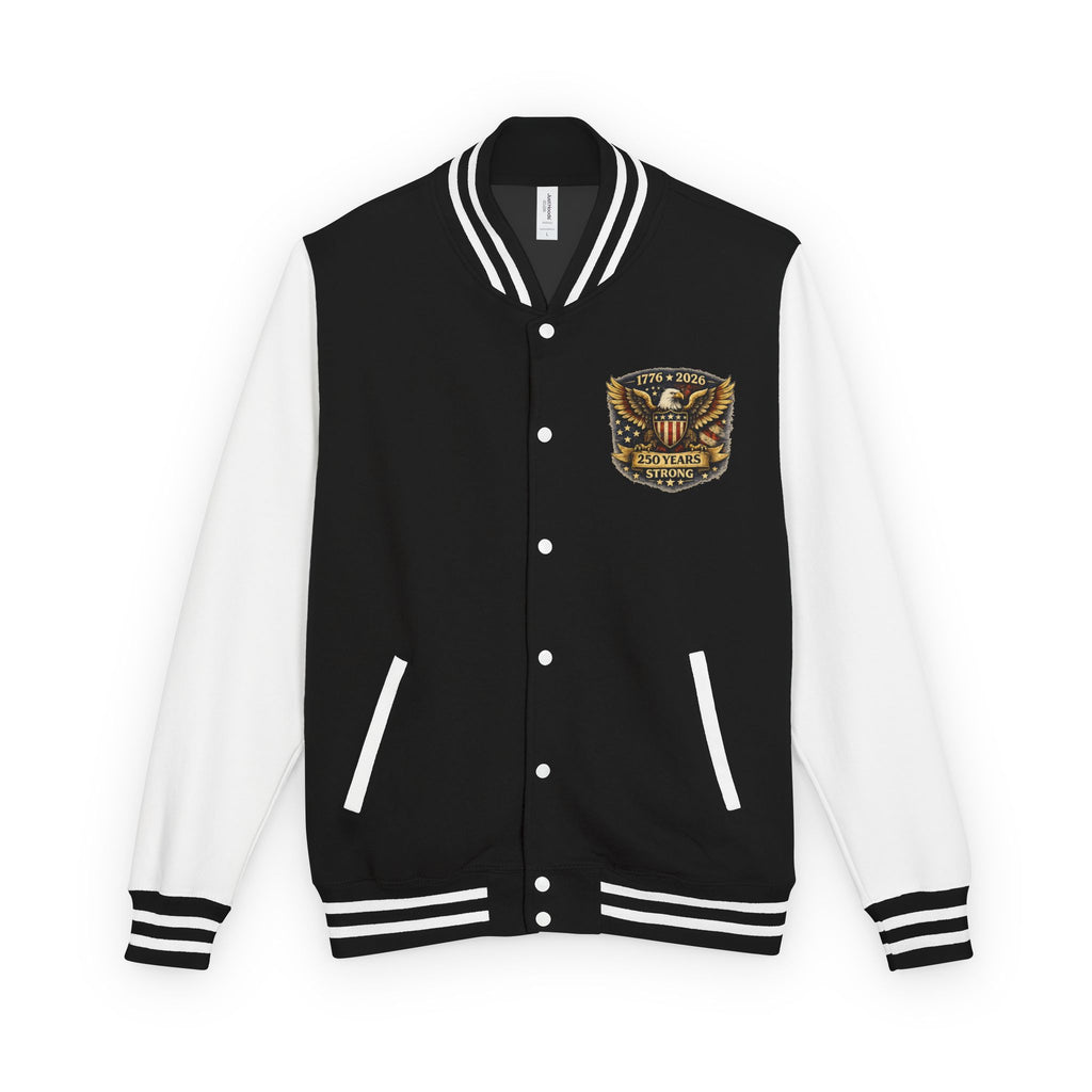 Letterman Jacket — Vintage Eagle Crest Varsity Jacket